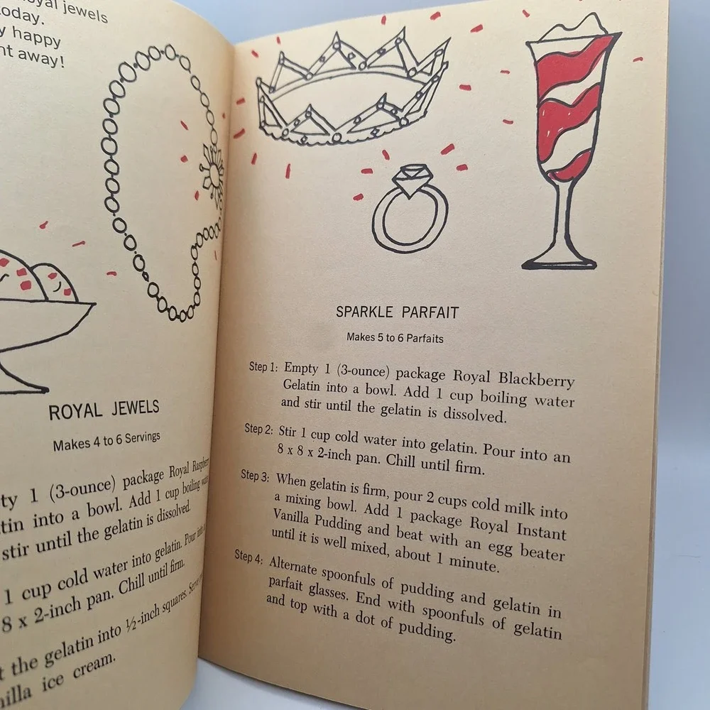 Color and Cook with Your Royal Book‎ 1962 Leonard Kessler Recipes Games